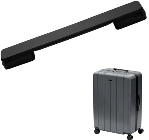 20 cm Ersatz-Koffergriff aus Kunststoff, Gepäck Koffer Griff,Schwarz Ersatzgriff für Gepäck,Koffergriffe Ersatz, Kunststoff Gepäckgriff, Zuggriff für Reisekoffer, Werkzeugkästen und Gepäckstücke