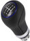 Recambo Schaltknauf 6 Gang passend für VW Polo 9N, 2001-2009, Plug & Play, Auto Schalthebel, schwarz - blau