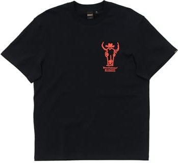 Deus Ex Machina DMP251947D Showdown T-Shirt Schwarz Herren, schwarz, S