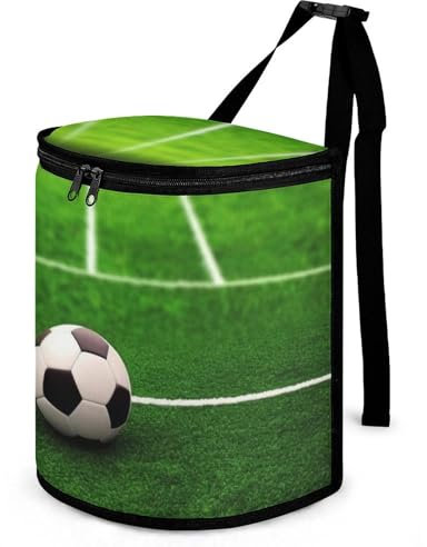 Poubelle de voiture anti-fuite, pliable, portable, sac à ordures pour terrain de football, terrain de football, poubelle pour voiture