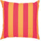 PAD Kissenhülle Patio 50x50 cm – Outdoor Kissenbezug pink-orange – Blockstreifen Design – 100% Polyester – lichtbeständig – mit Reißverschluss