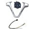 JUNPIY Steering Wheel Cruise Control Button Speed Limit Switch Wire Accessories, for Ford, for Fiesta, MK7 MK8 ST, for Ecosport, 2013 Car Cruise Control Switch(Blue light one set)