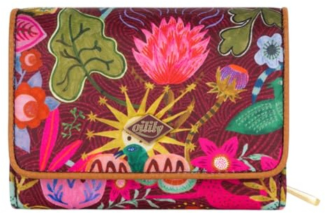 Oilily Geldbörse Zina Wallet Cabernet bunt