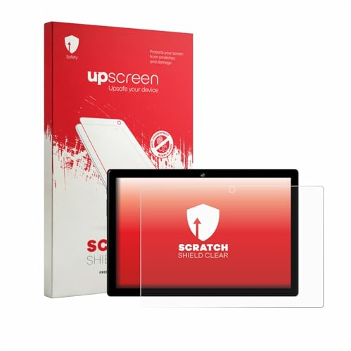 upscreen Schutzfolie für Crelander T40 10.1 – Made in Germany, Kristall-klar, Kratzschutz, Anti-Fingerprint