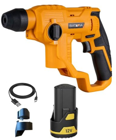 12V Akku-Bohrhammer SDS+