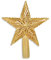 Riffelmacher 75392 - Baum-Spitze aus Stroh, Größe 30 cm, Natur-Produkt, Weihnachtsbaum-Schmuck, Dekoration, Weihnachten, Bescherung, Heilig Abend