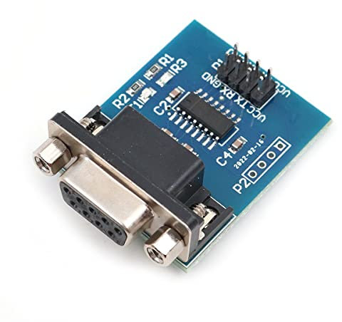 DollaTek MAX3232 RS232 Serieller Anschluss zum TTL Konverter Modul DB9 Stecker