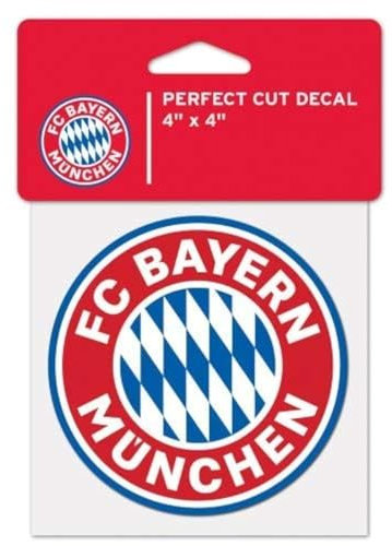 Wincraft FC Bayern München, perfekt geschnitten, gestanzt, 10,2 x 10,2 cm