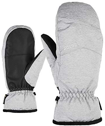 Ziener Damen KARRIL GTX MITTEN lady glove Ski-handschuhe/Wintersport | Wasserdicht, Atmungsaktiv, light melange, 7