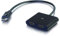 C2G Hub MST Mini DisplayPort 1.2 vers Dual HDMI 4K Dual Monitor, Transport Multi-Stream Mini DP (MST)