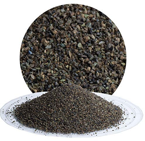 TESTRA R Strahlmittel 0,2-1,4 mm 25 kg, Calciumsilikatschlacke zum Sandstrahlen, besonders geeignet zur Metallbearbeitung, stark abrasiv, geringer Eisenanteil, zum Reinigungsstrahlen, Mattieren