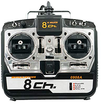 VIDOO 8Ch Drone Simulator Supporto Realflight G7 Phoenix 5.5 per Rc Drone Quadcopter Aereo