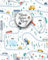 Blank Sticker Book: Cute children's with cars, road, park, houses Cars Blank Sticker Book Sticker Album for Collecting Stickers for Adults Boys & ... For Kids,Car,vehicles Blank Sticker Album