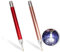 Stylo de peinture diamant bricolage avec lumière, 5d diamant peinture LED éclairage point de perçage stylo applicateur d'art, bijou d'art cire sélecteur ongles Accessoires et outils