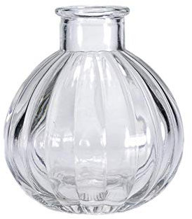 1Pcs Empty Clear Glass Diffuser Bottle Aromatherapy Diffuser Jar Container Decorative Vase Fragrance Accessories Use for DIY Replacement Reed Diffuser Sets Essential Oils Craft Decor