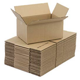 SmithPackaging Lot de 25 cartons d'expédition à paroi simple 229 x 152 x 102 mm