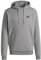 adidas Homme Essentials Fleece Hoodie, Medium Grey Heather / Black, M