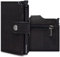 BEWMER v2 Portefeuille Homme&Femme en Similicuir avec Protection RFID Anticlonage | Porte Carte Homme&Femme pour 9 Cartes De Crédit, avec Poche Monnaie | Portefeuilles Et Porte-Cartes Noir Liège
