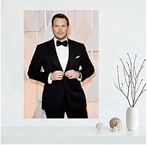Poster Chris Pratt Filmschauspieler Poster Foto Porträt Bilder Wand Kunst Leinwand Malerei Poster Und Drucke Home Decor 50X70Cm Kein Rahmen