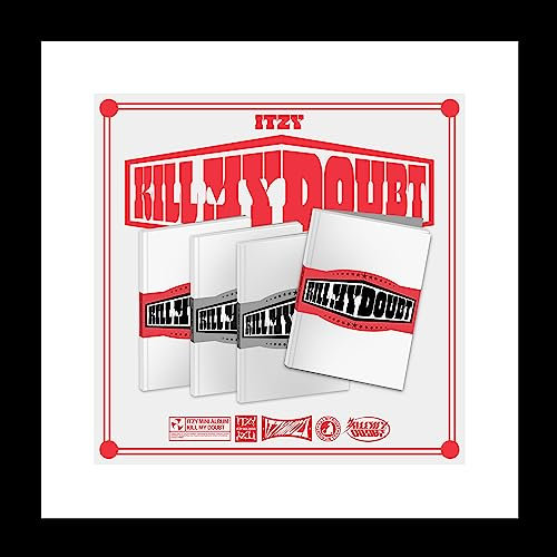ITZY KILL MY DOUBT 7th Mini-Album Standard C Version CD + 60p Fotobuch + 1ea Champion Gürtel + 2p Photocard + 1ea Lyric Book + 4p Postkarte + 1ea Boxticket + Tracking versiegelt