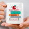 Transparent Gift Taza Personalizada con Nombre y Texto Libros. Regalos Originales para Profesores y Profesoras. Tazas Personalizadas para Regalar Cerámica Desayuno. Regalos Personalizados para Profes