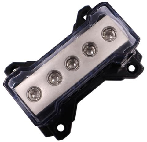 Lbvzxkad Power Distribution Block Splitter Car Audio Modified Power Amplifier Ground Wire Hub Negative Ground Junction Box