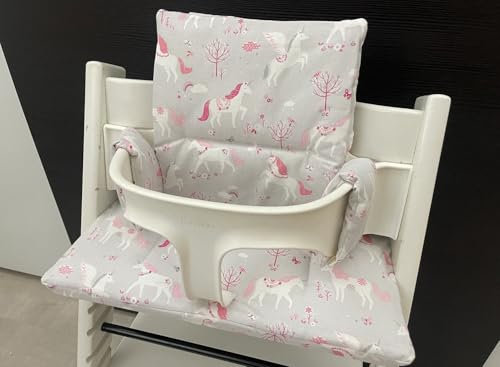Tripp Trapp Sitzkissen Kissenset für Stokke Hochstuhl - Einhorn