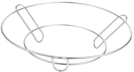 GRADENEVE Steam Rack Pot Holder Canning Rack Stainless Steel Stand Base Steamer for Pot Egg Steamer Holder Plastic Tray