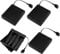 4 Pezzi Portabatterie AA con Interruttore USB, 4x AA 6V Supporto Batteria, 6V Custodia per Batterie AA in Plastica con Presa USB Femmina,per Auto RC, Luci LED, e Progetti Elettronici