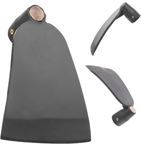 KADAX Gartenhacke aus geschmiedetem Stahl, Pflanzhacke zum Hacken, Jäten und Auflockern von Erde in Beeten und Gärten, Hacke für Gartenarbeit (ohne Stiel)