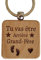 Porte-clés en Bois Gravé Annonce Grossesse Arrière Grand-Père – Cadeau Personnalisé pour un Futur Arrière Grand-Père