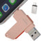 USB Stick iPhone 512gb-Externe Festplatte für Handy Fotos speichern-Festplatte für iPhone,Speicherstick für iPhone,Photostick Apple kompatibel,USB Stick mit passwortschutz,Rosa