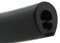 SMI-Kantenschutz KS-TPE0-2,5S für 0,5-2,5mm TPE Schwarz selbstklemmend ohne Kleber ROSTFREI ohne Metalleinlage- Kantenschutzprofil, Kederprofil, Kantenprofil für Autotüren, Bleche (3 m)