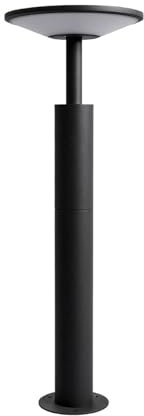 Lucande LED Wegeleuchte/Pollerleuchte, Wegelampe strahlwassergeschützt IP65 Aussenleuchte 60 cm 12W warmweiß (3.000K)