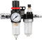 Mdurian Filtre Régulateur pour Air Comprimé 1/4 Pression Piège À Humidité Huile Eau Lubrificateur Séparateur Réducteur Compresseur pneumatiques gaz Jauge Connecteur