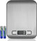 Báscula de Cocina Digital, Báscula Digital 5kg - MedicióN Precisa Hasta 1g, Estilizada Y Delgada Balanza Para Alimentos, Pantalla Lcd, FuncióN De Tara.(Plata-5kg)