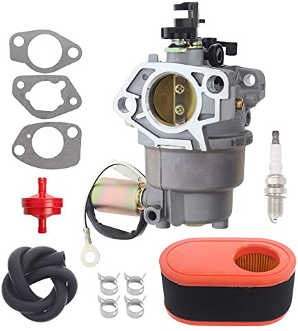 Hutdkte Carburateur pour tondeuse MTD Cub Cadet CC760ES 12AE76JU CC30 CC760ES T1000 T1200 420cc avec kit de filtre à air 937-05065A