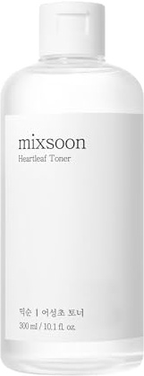 Heartleaf Toner - SOS-Linderung & Feuchtigkeit für Sensible Haut, 300ml | 100 % reiner Houttuynia-Cordata-Extrakt, Quercitrin-reiche SOS-Pflege für empfindliche Haut