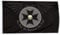 Cayyon Schwarze Templer-Flagge, Banner, Dekoration für drinnen und draußen, 90 x 150 cm, doppelt genäht, Polyester mit Messingösen