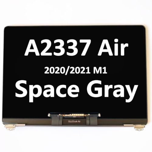 Pantalla LCD gris espacial para MacBook Air A2337 M1 2020 EMC3598