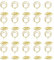 Soporte para Tarjetas de Lugar,20 pcs Soportes para Números de Mesa Sostenedor Foto Pinza Mini Portatarjetas de Lugar Metal Memo Clip Holder,para Bodas Restaurantes Cumpleaños Fiestas(Redondo)