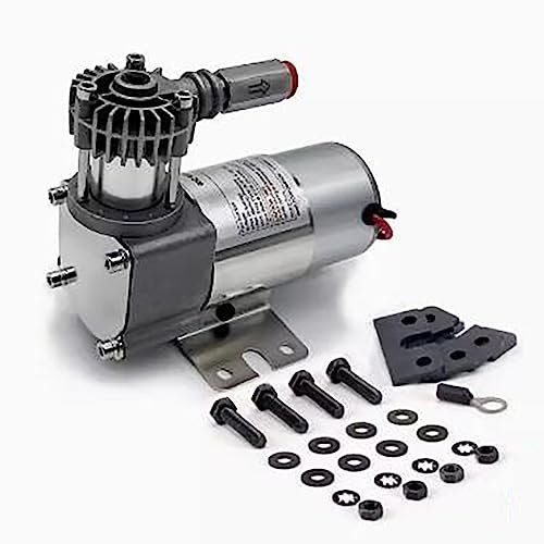 Toplionace Pompe à Air électrique Sans Huile 12V 24V, Compresseur D'air Détecteur de Niveau de Liquide Tige de Levage 95C (12V)