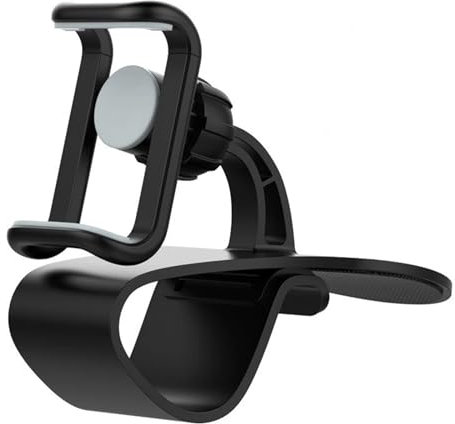 SolGlo Auto-Handyhalter, einfache Clip-Halterung, Ständer, multifunktionales Armaturenbrett, GPS-Navigation, Halterung