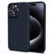 TIIXXA Silicone Case for iPhone 15 Pro Max Case,Soft Ultra Slim Protective Shockproof Liquid Silicone Phone Case, Anti-Scratch Microfiber Lining, 6.7 Dark Blue