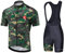 UGLY FROG 2024 Herren Pro Team Radtrikot Set, Kurzarm Fahrrad Bekleidung Lätzchen Kurzsets Gel Paddad