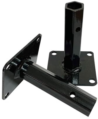 Bricoferr Paire de poignées pour roues de motobineuse 23 mm court