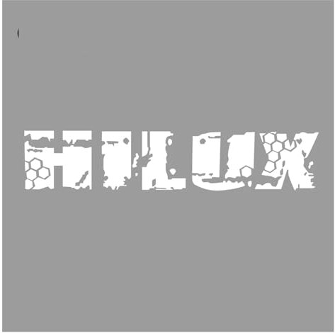 Auto-Aufkleber, Pickup, Heckklappe, Aufkleber für Hilux Revo Vigo Truck-Grafiken, Vinyl, benutzerdefiniertes Briefabdeckung, Autozubehör (Farbe: glänzendes Weiß)