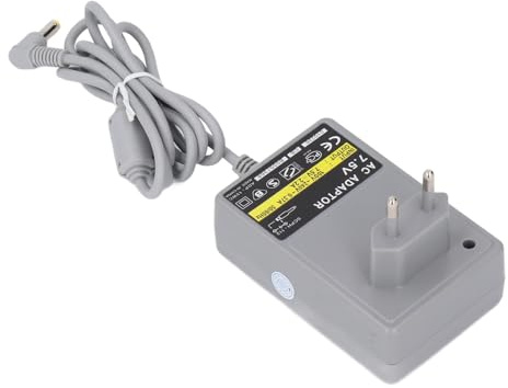 Cargador de Pared 7.5V, Adaptador de Corriente AC con Cable de Carga para Consola