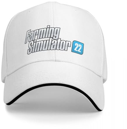 AIETPOIJ Basecap Landwirtschafts-Simulator 22 Mütze Baseballmütze Golfmütze Herrenmütze für Herren und Damen Geschenk