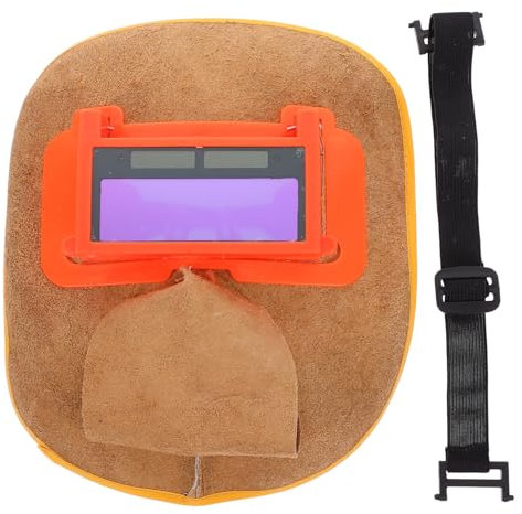 HOMSFOU Pantalla de Soldadura de Soldadura con Oscurecimiento Automático de Lentes